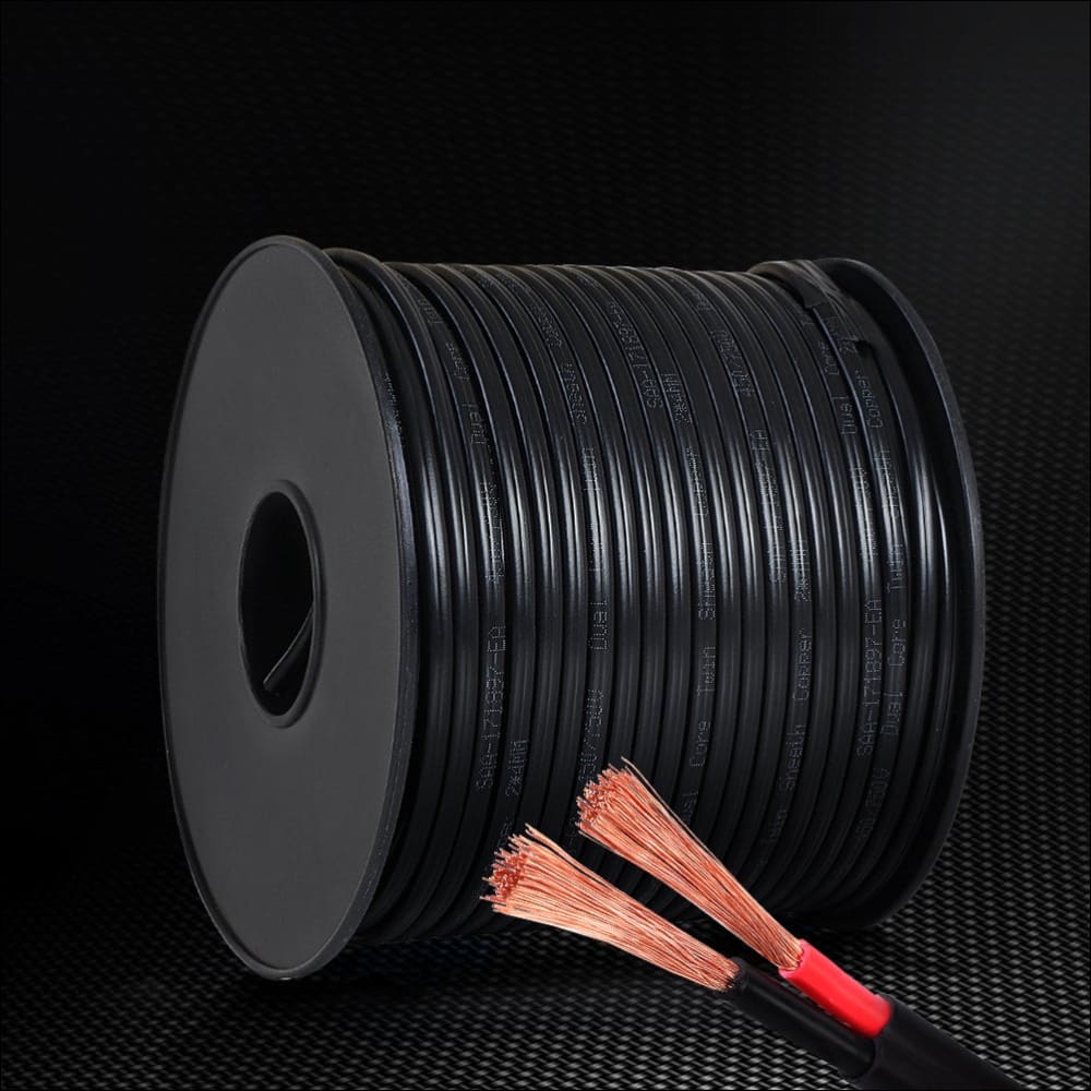 Twin Core Wire Electrical Automotive Cable 2 Sheath 450v 3mm