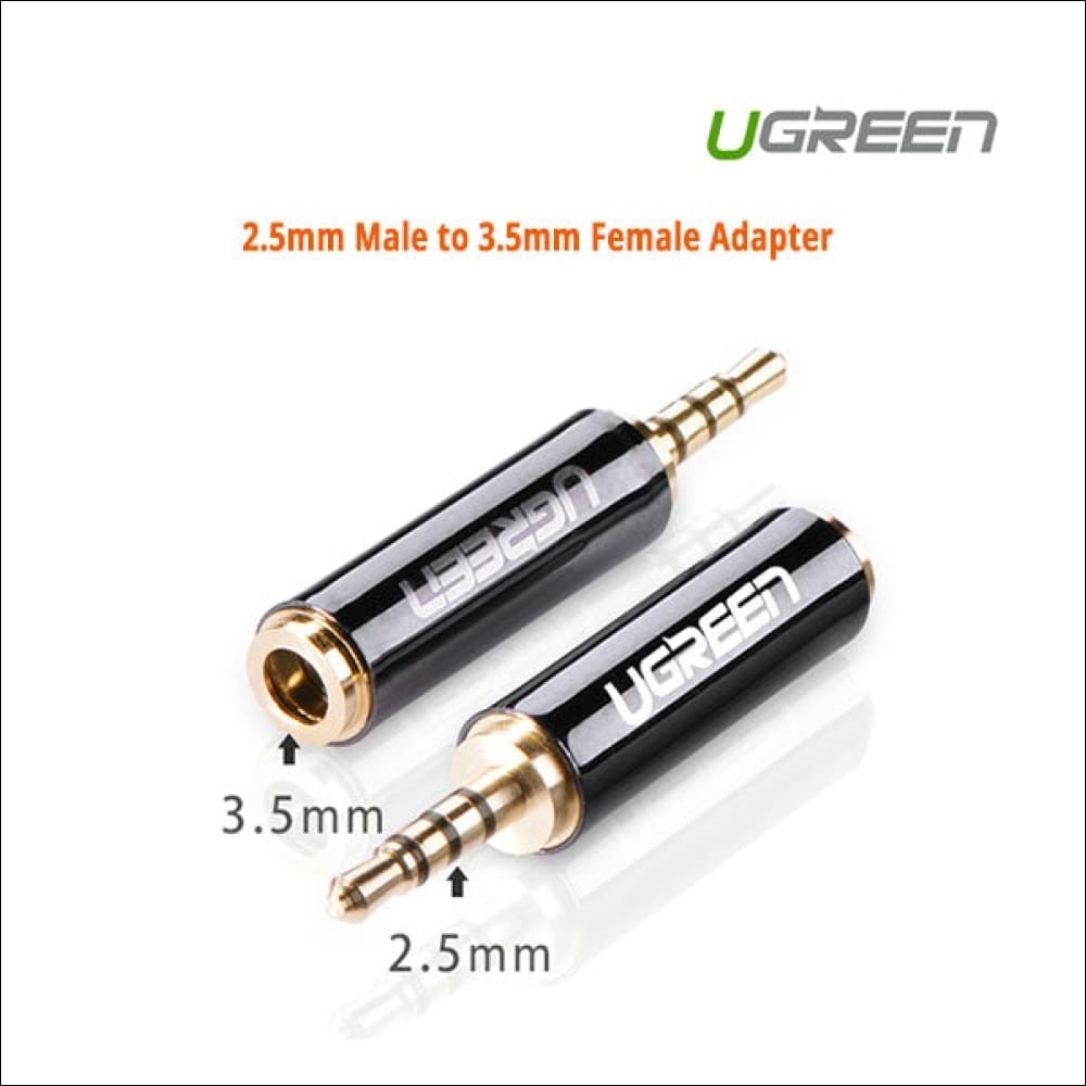 Ugreen 2.5mm Male to 3.5mm Female Adapter (20501) - 