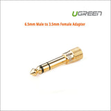 Ugreen 6.5mm Male to 3.5mm Female Adapter (20503) - 