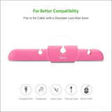 Ugreen Cable Organizer (2pcs/pack) - Pink (30483) - 