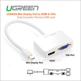 Ugreen Mini Display Port to Hdmi & Vga Dual Converter 