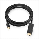 Ugreen Mini Dp Male to Hdmi Cable Black Support 4k 1.5m 
