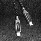 Ugreen Type C Male to Type C Male 3a Zinc Alloy Data Cable 