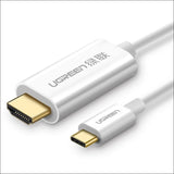 Ugreen Typec to Hdmi 1.5m Cable White 30841 - Electronics > 