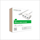 Ugreen Usb 3.0 4 Ports Hub White 1m (20283) - Electronics > 