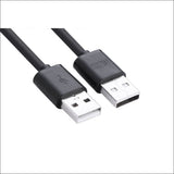 Ugreen Usb2.0 a Male to a Male Cable 1m Black (10309) - 