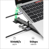 Ugreen X-kit Laptop Stand Docking Station (80551) - 