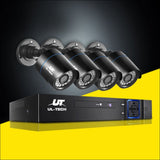 Ul Tech 1080p 4 Channel Hdmi Cctv Security Camera - Audio & 