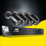 Ul Tech 1080p 4 Channel Hdmi Cctv Security Camera with 1tb 