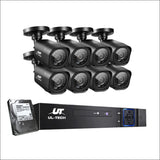 Ul-tech Cctv Camera Home Security System 8ch Dvr 1080p 1tb Hard Drive Outdoor