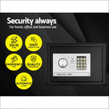 Ul-tech Electronic Safe Digital Security Box 16l - Home & 