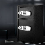 Ul-tech Electronic Safe Digital Security Box Double Door Lcd