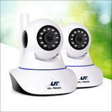 Ul Tech Set of 2 1080p Ip Wireless Camera - White - Audio & 