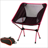 Ultralight Aluminum Alloy Folding Camping Camp Chair Outdoor