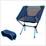 Ultralight Aluminum Alloy Folding Camping Camp Chair Outdoor