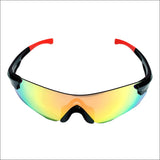 Verpeak Sport Sunglasses Type 2 (black Frame with Red End 