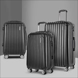 Wanderlite 3pc Luggage Sets Suitcases Set Travel Hard Case 