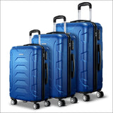 Wanderlite 3pcs Carry on Luggage Sets Suitcase Tsa Travel 