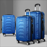 Wanderlite 3pcs Carry on Luggage Sets Suitcase Tsa Travel 