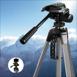 Weifeng 1.45m Professional Camera & Phone Tripod - Audio & 