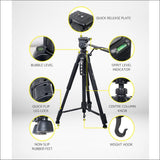 Weifeng 160cm Professional Camera Tripod - Audio & Video > 