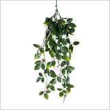 White Mixed Hanging Foliage Uv 60cm - Home & Garden > 