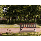 Gardeon Wooden Garden Bench Chair Natural Outdoor Furniture 