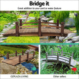 Wooden Rustic Bridge 160cm - Home & Garden > DIY