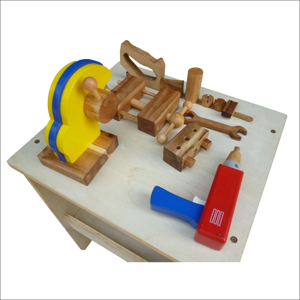 Wooden Work Bench - Baby & Kids > Toys