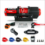 X-bull Electric Winch 5000lbs 12v 15.2m Synthetic Rope 