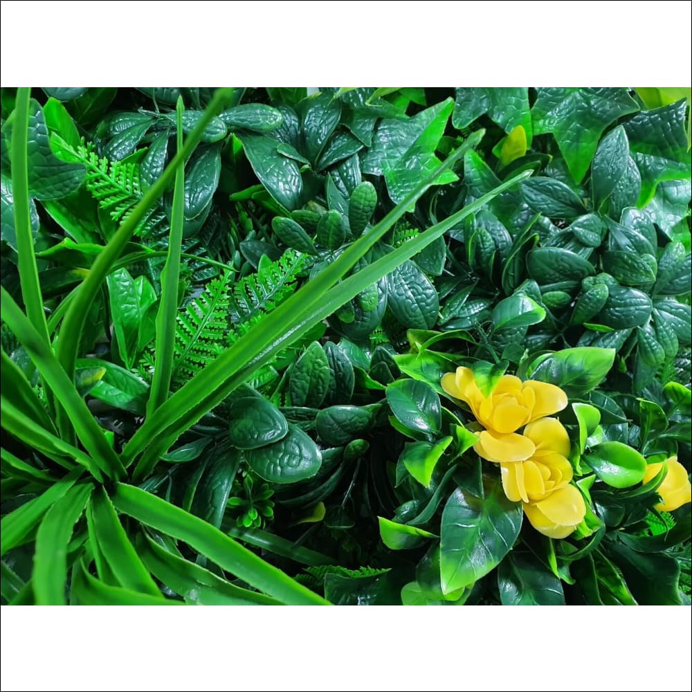 Yellow Rose Vertical Garden / Green Wall Uv Resistant Sample